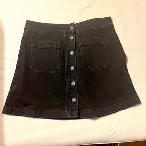 Madewell Jean Skirt
